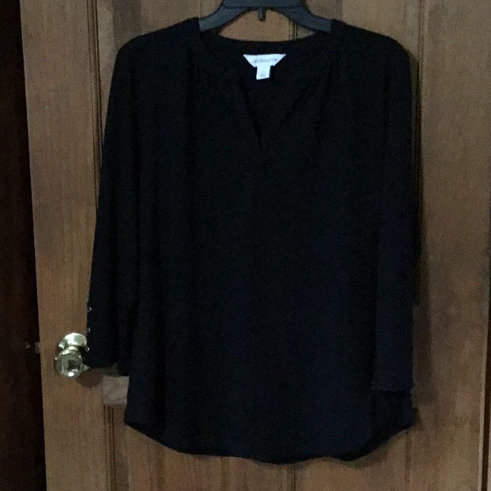 Black dress shirt